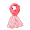 E.Marinella SCALDACOLLO ARANCIONE E BEIGE MICROFANTASIA In cashmere Outlet