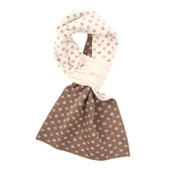 E.Marinella SCALDACOLLO BEIGE MICROFANTASIA In cashmere Clearance