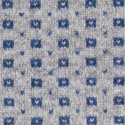E.Marinella SCALDACOLLO BLU MICROFANTASIA In cashmere Best