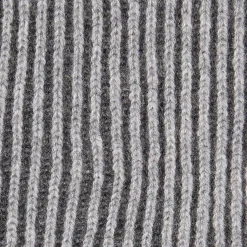 E.Marinella SCALDACOLLO GRIGIO SCURO IN CASHMERESolid color New
