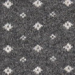 E.Marinella SCALDACOLLO GRIGIO SCURO MICROFANTASIA In cashmere Sale