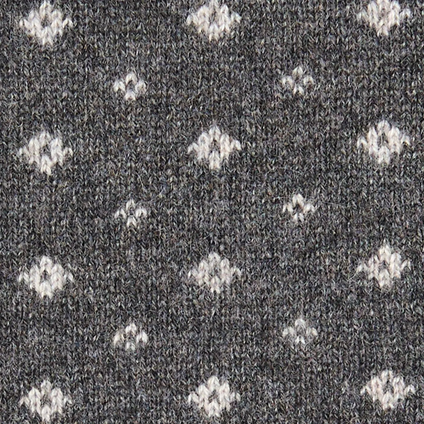 E.Marinella SCALDACOLLO GRIGIO SCURO MICROFANTASIA In cashmere Sale