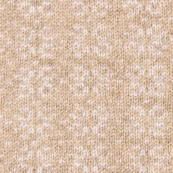 E.Marinella SCALDACOLLO MARRONE CHIARO E BEIGE MICROFANTASIA In cashmere