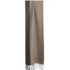 E.Marinella SCIARPA BICOLOR MARRONE IN LANA E CASHMERE Tinta unita Online