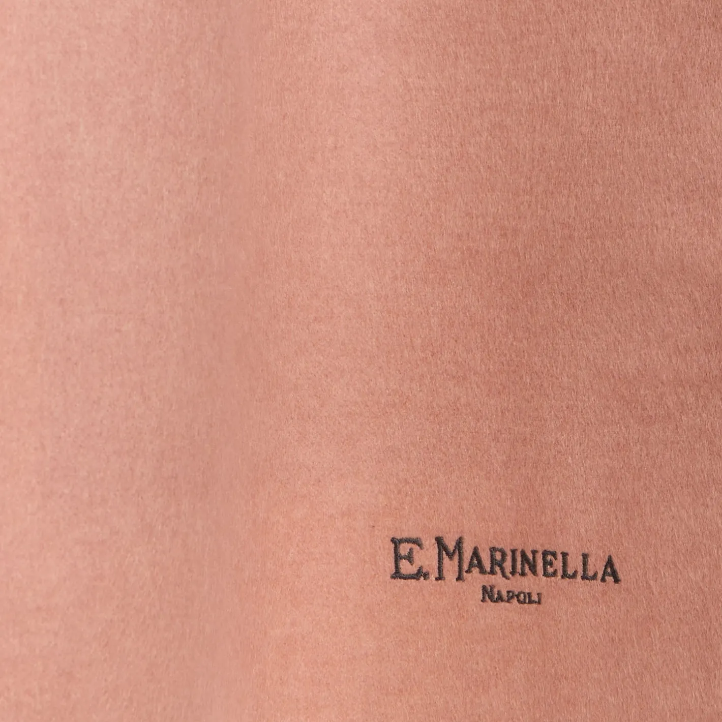 E.Marinella SCIARPA BICOLOR ROSA E BEIGE IN SETA E CASHMERE Tinta unita Clearance