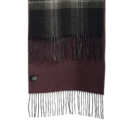 E.Marinella SCIARPA BICOLOR VERDE IN SETA E CASHMERE Check Discount
