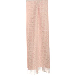 E.Marinella SCIARPA LOGO EM ROSA In lana Clearance