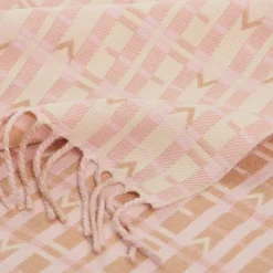 E.Marinella SCIARPA LOGO EM ROSA In lana Clearance