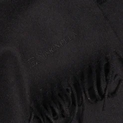 E.Marinella SCIARPA TINTA UNITA NERA In lana Best