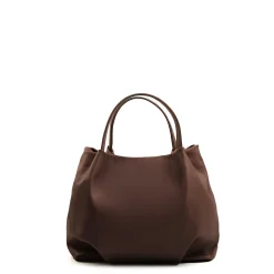 E.Marinella SOFT BAG MARRONE SCURO In pelle liscia Sale