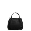 E.Marinella SOFT BAG NERA In pelle liscia Outlet