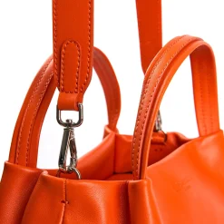 E.Marinella SOFT MINI BAG ARANCIONEIn pelle liscia Best