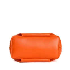 E.Marinella SOFT MINI BAG ARANCIONEIn pelle liscia Best