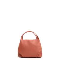E.Marinella SOFT MINI BAG ARANCIONE SCURO In pelle liscia Online