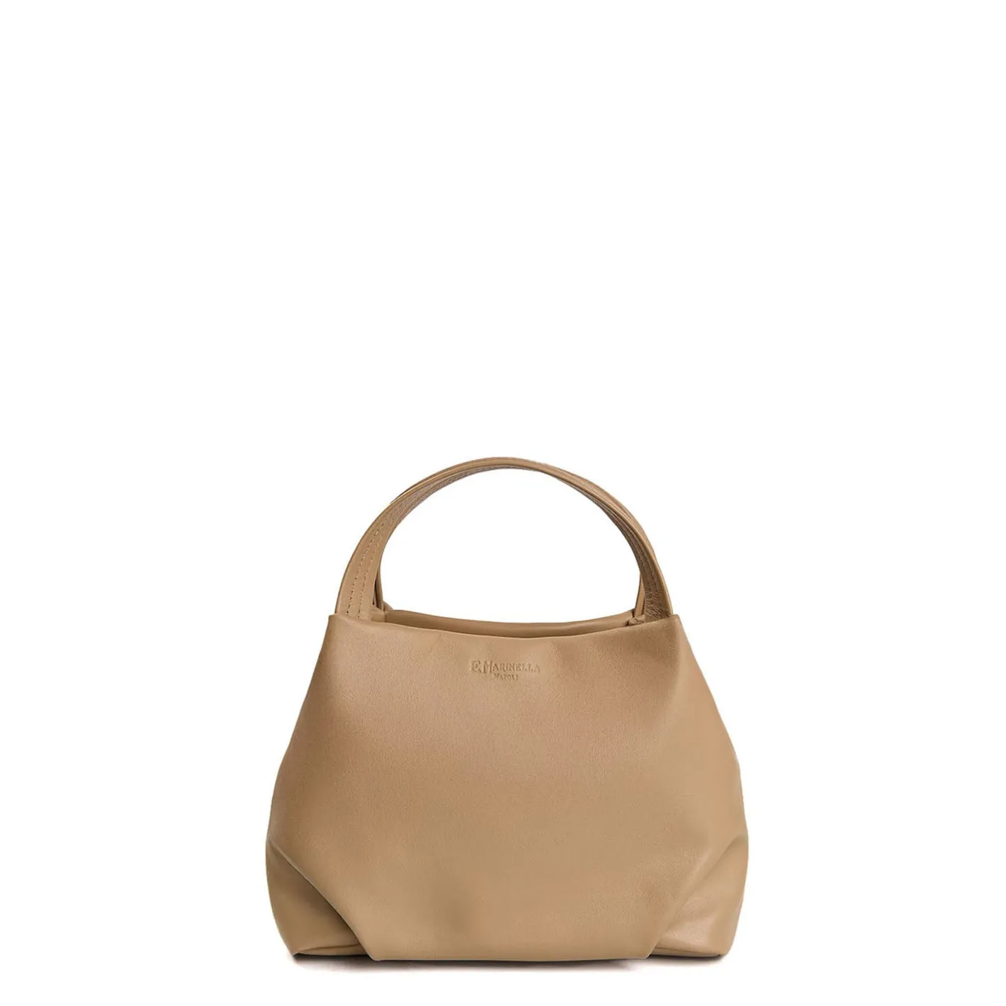E.Marinella SOFT MINI BAG CUOIO POLVERE In pelle liscia Sale