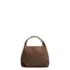 E.Marinella SOFT MINI BAG MARRONE SCURO In pelle liscia Hot