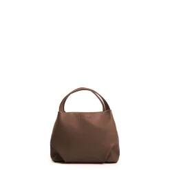 E.Marinella SOFT MINI BAG MARRONE SCURO In pelle liscia Hot