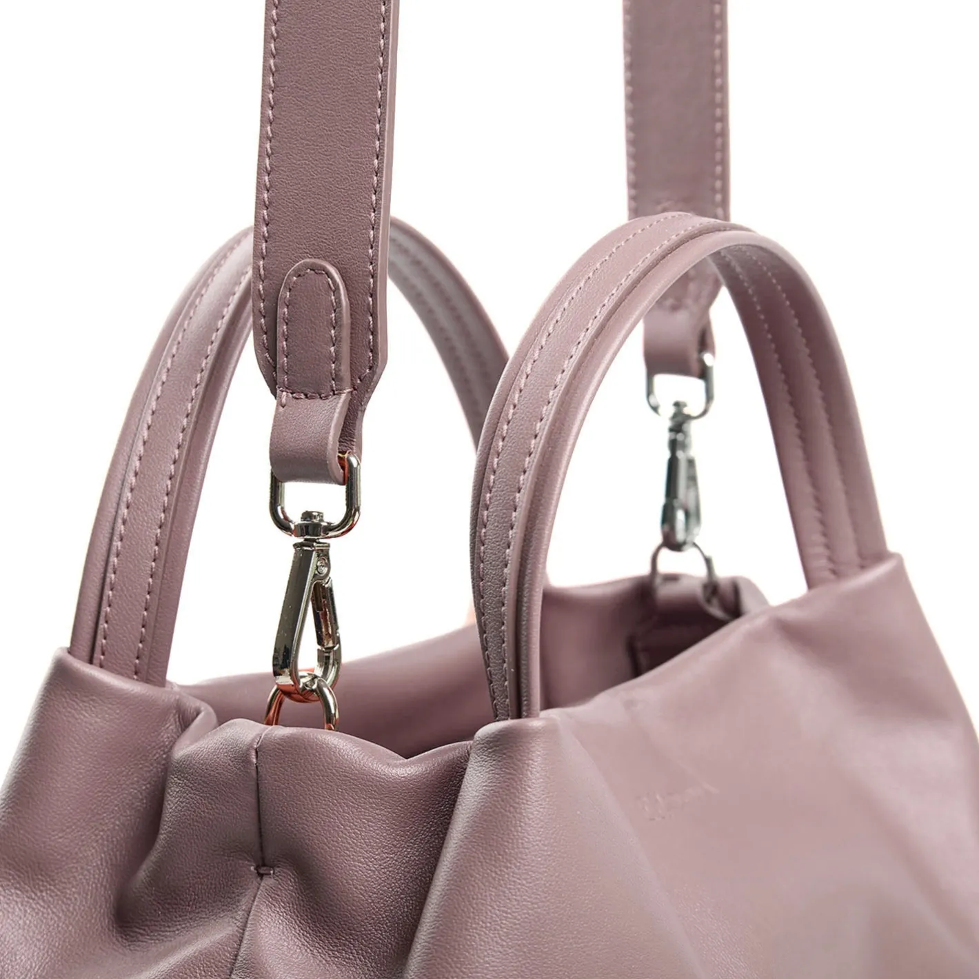 E.Marinella SOFT MINI BAG ROSA In pelle liscia Online