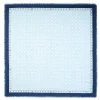 E.Marinella STOLA BLU 115 IN LANA, SETA E CASHMERE Fiori d’archivio Clearance