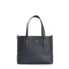 E.Marinella TOTE BAG MIDI BLU SCURO In pelle martellata Online