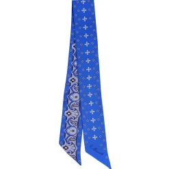 E.Marinella TWILLY IN SETA BLUETTE Greek key floral Online