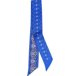 E.Marinella TWILLY IN SETA BLUETTE Greek key floral Online