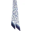 E.Marinella TWILLY IN SETA BLU SCURO Garden flower Online