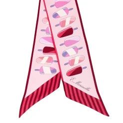 E.Marinella TWILLY IN SETA FUCSIA La gelateria Outlet