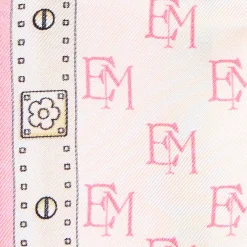 E.Marinella TWILLY IN SETA ROSA Logo em Online