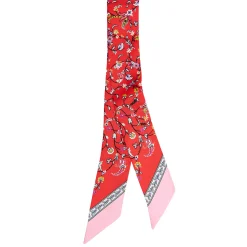 E.Marinella TWILLY IN SETA ROSSO Garden flower Sale