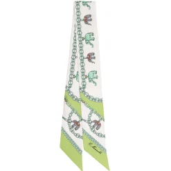 E.Marinella TWILLY IN SETA VERDE CHIARO Lucky elephant Sale