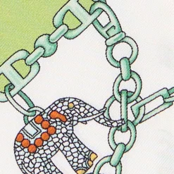 E.Marinella TWILLY IN SETA VERDE CHIARO Lucky elephant Sale